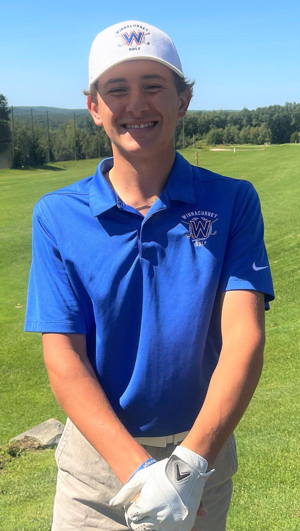 Winnacunnet golfer Jimmy Schouller is the boys athlete of the Week for Aug. 28-Sep. 2.
