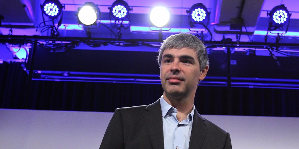 larry page, google, sv100 2015