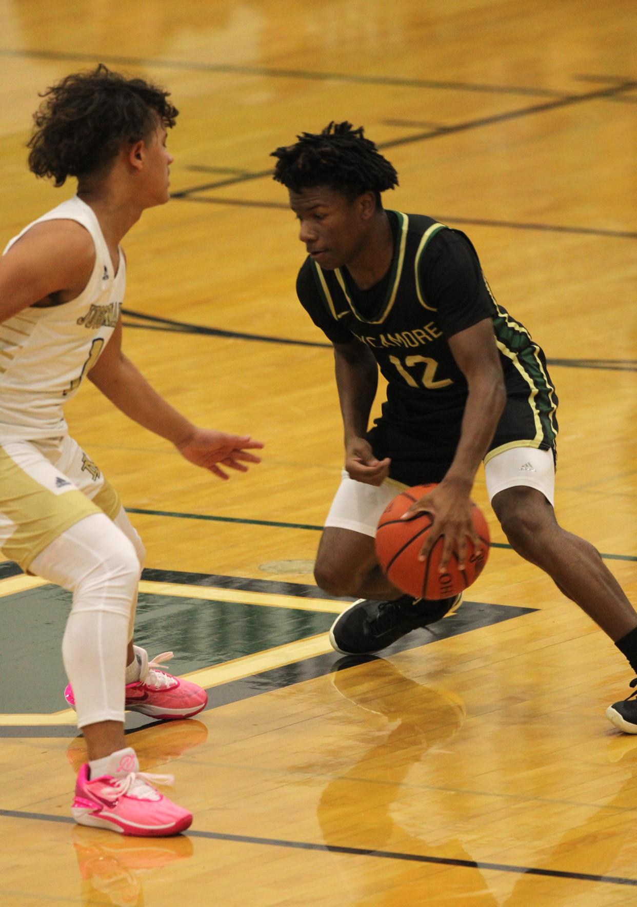 Sycamore junior Tariq Kimbrough is second on the team in scoring at 9.4 points per game.
