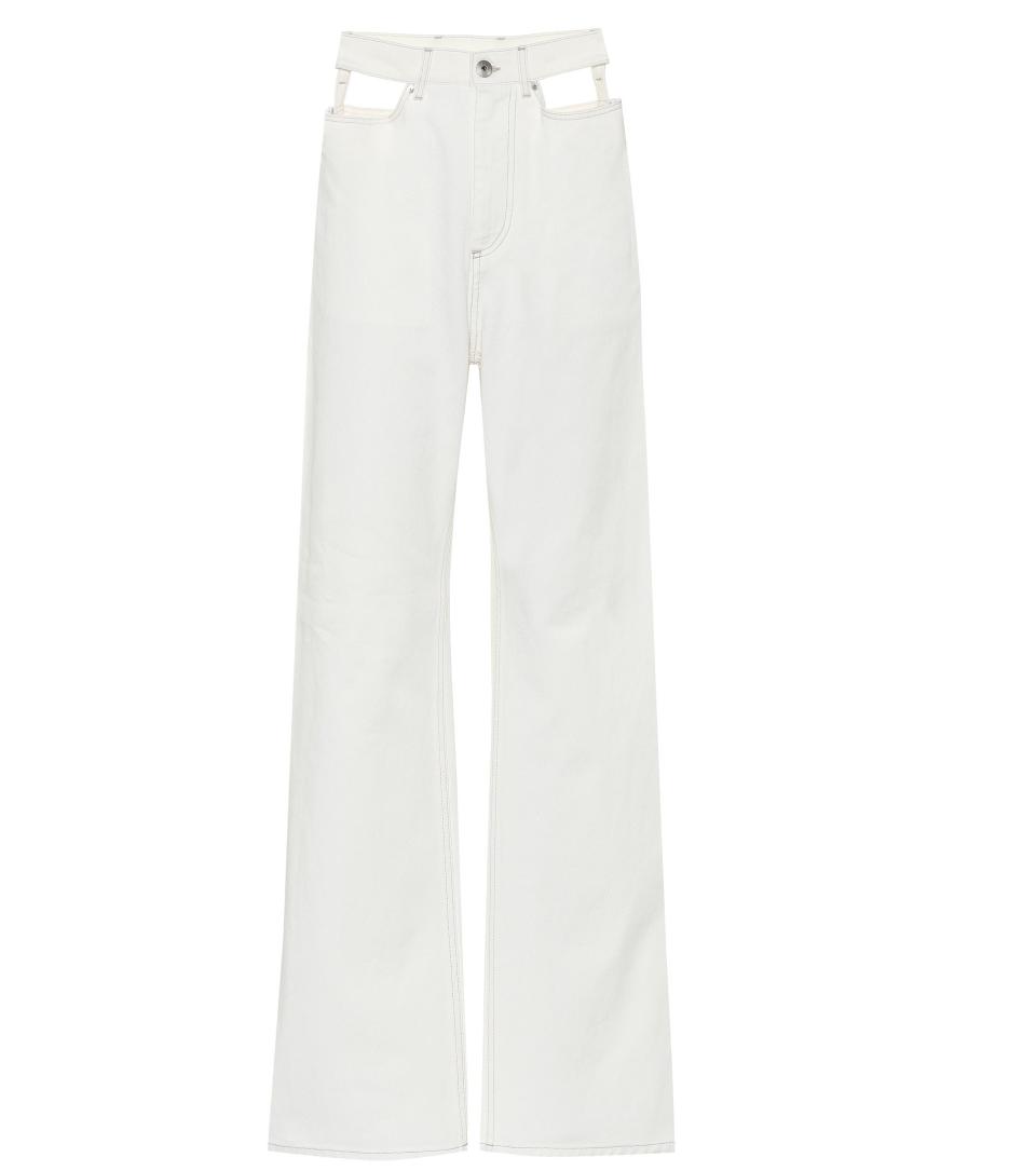 17) High-Rise Wide-Leg Jeans