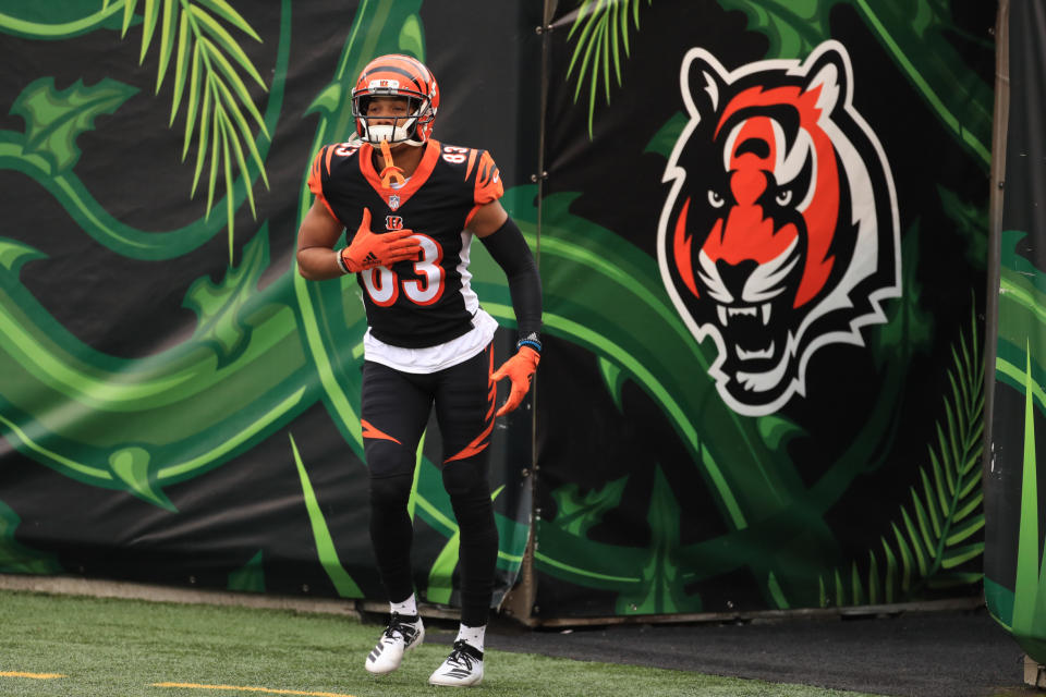 Cincinnati Bengals wide receiver Tyler Boyd (83) 