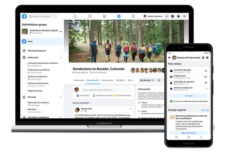 La administración de grupos de Facebook requiere tiempo y dedicación, y no está exenta de bloqueos automáticos de parte de la red social