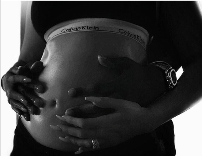 Khloe Kardashian announced her pregnancy with boyfriend Tristan Thompson via an emotional Instagram post. Source: Instagram