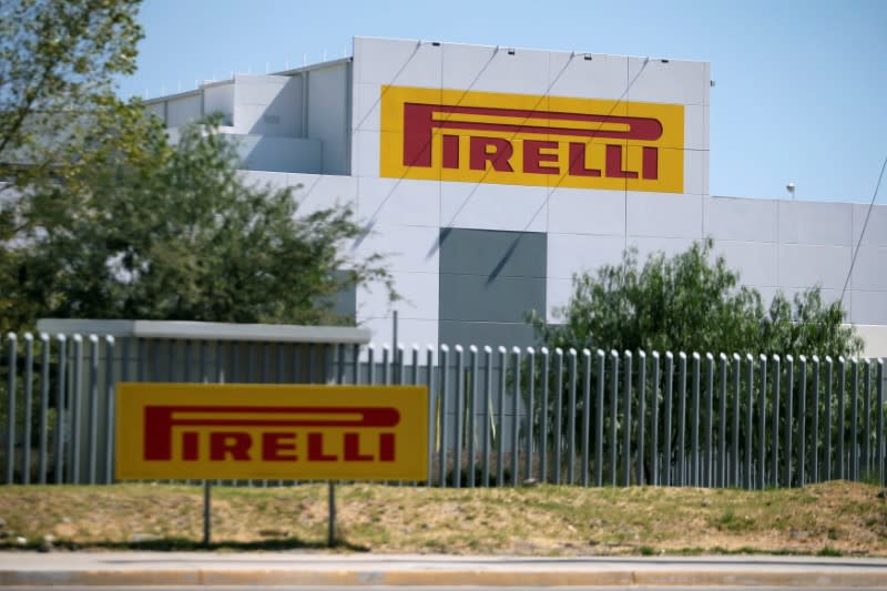 FILE PHOTO: View of the plant of Pirelli tIres inside the Santa Fe Industrial Park in Silao