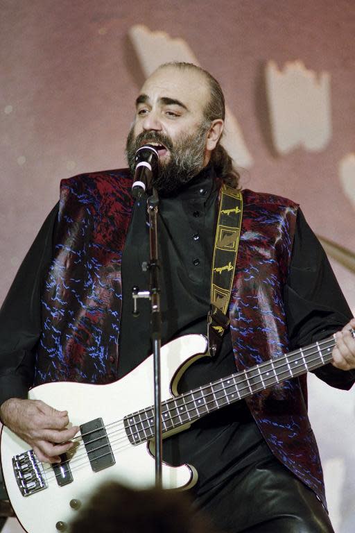 Greek singer Demis Roussos was best known for operatic pop ballads in the 1970s and 1980s