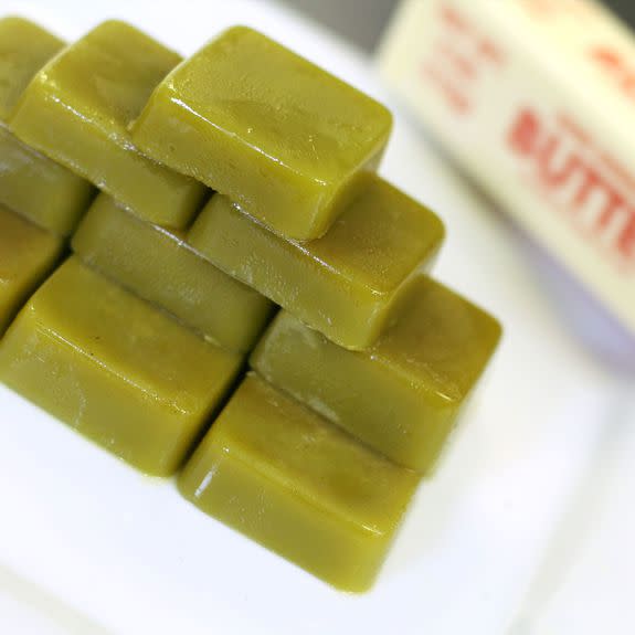 Cannabis-infused weed butter created by the Magical Butter.