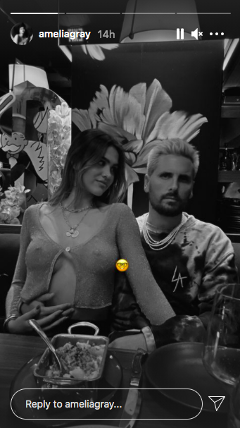 Amelia Gray Hamlin and Scott Disick