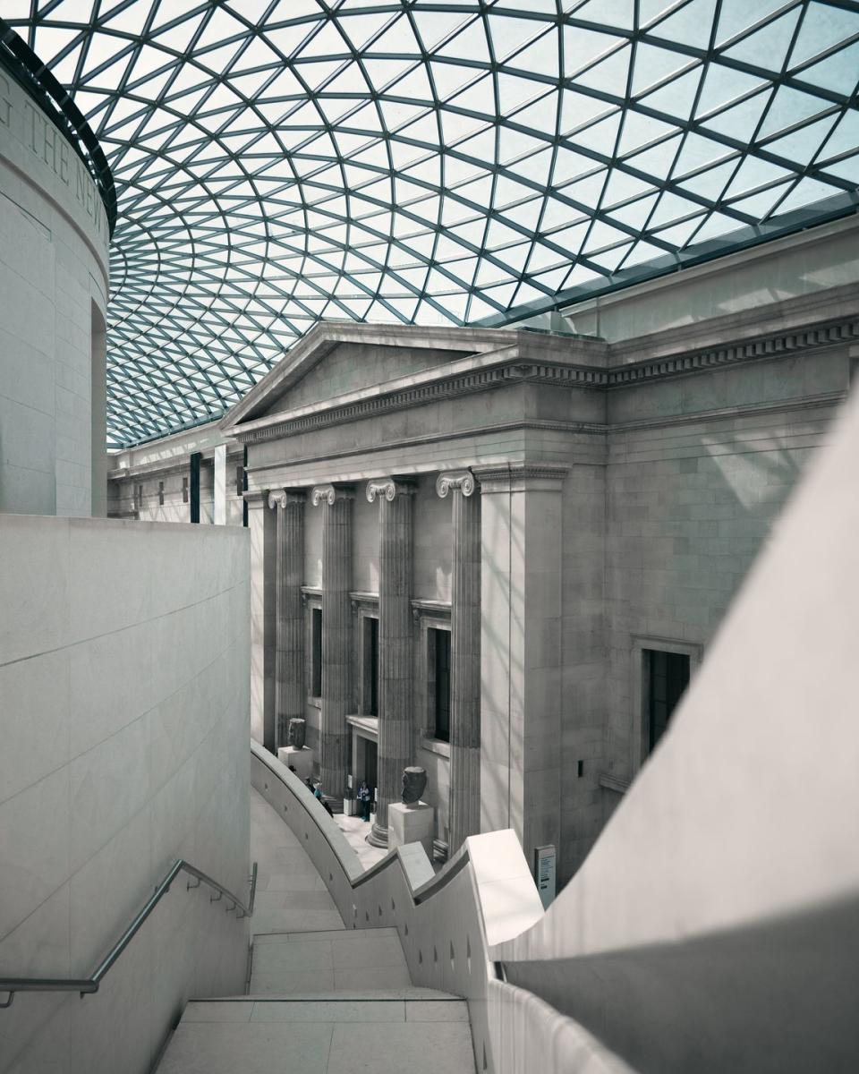 <p>London is a cultural hub just waiting to be explored, and what better way to dive into history than by using the resources on offer at the British Museum? Older than the United States itself, this museum contains one of the most important collections in the world, illustrating the evolution of man from his beginnings to present day. Scroll through the ages as you explore art, history, religion, conflict and more. </p><p><a class="link " href="https://britishmuseum.withgoogle.com/" rel="nofollow noopener" target="_blank" data-ylk="slk:Take a virtual tour;elm:context_link;itc:0;sec:content-canvas">Take a virtual tour </a></p>