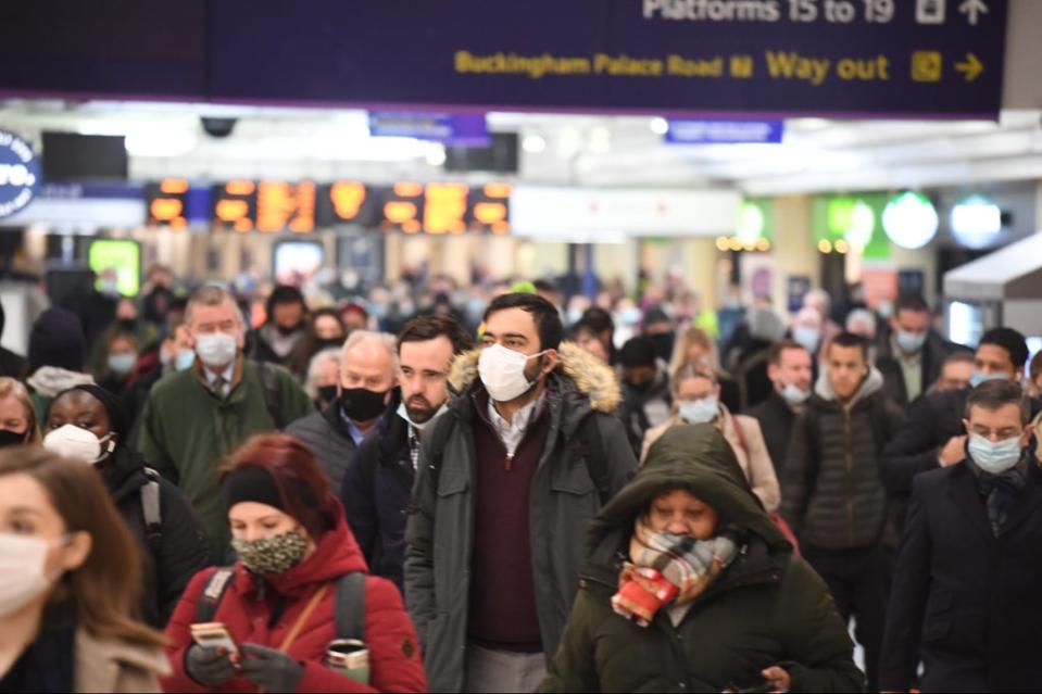 Back on track: commuters return to Victoria station after rail service cuts (Jeremy Selwyn)