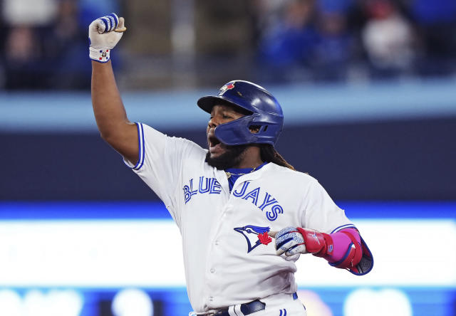 Vladimir Guerrero Jr. drives in three on Canada Day