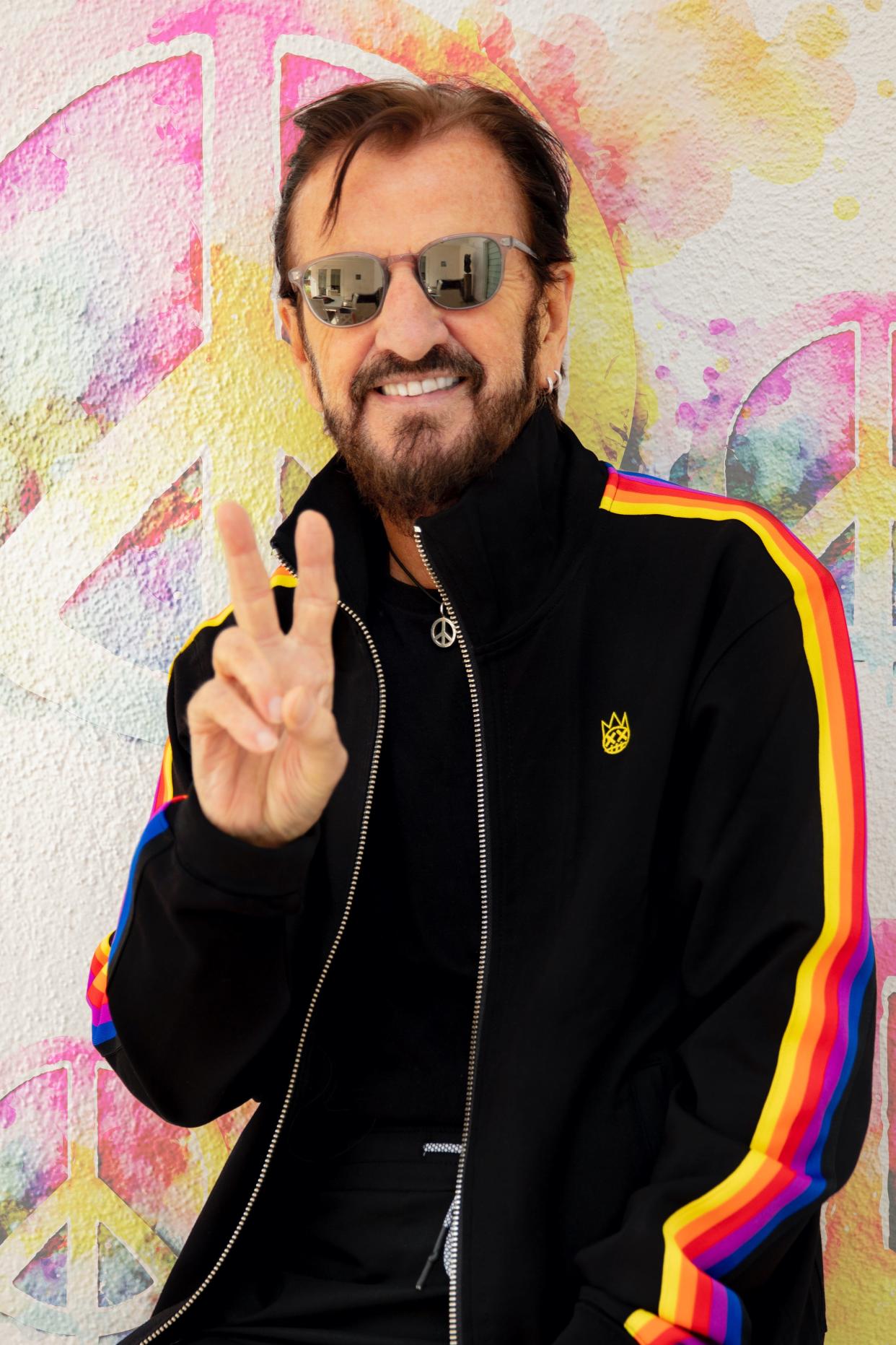 Ringo Starr said he loves working with Linda Perry, who wrote the songs for his current EP, "Crooked Boy."