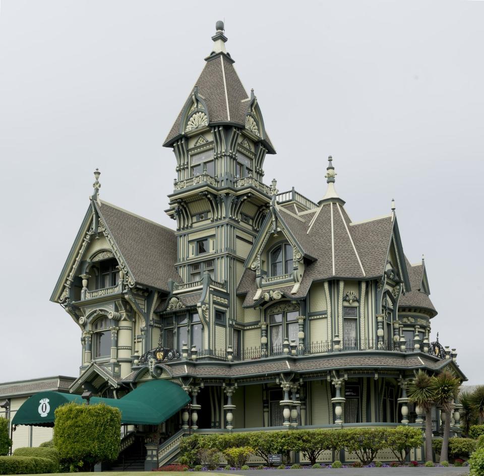 8) Carson Mansion in Eureka, California