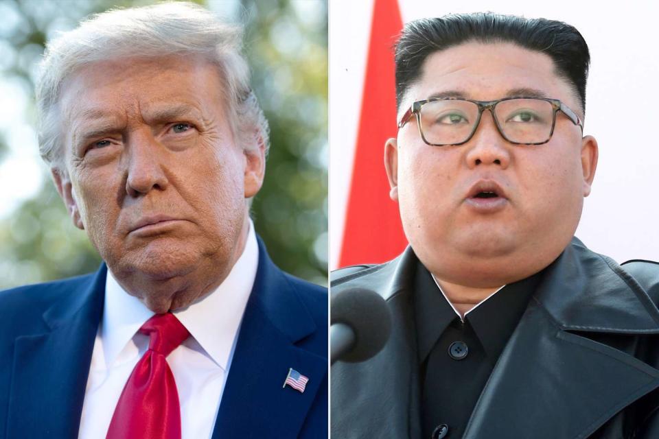 SAUL LOEB/AFP via Getty; API/Gamma-Rapho via Getty Donald Trump (left), Kim Jong Un