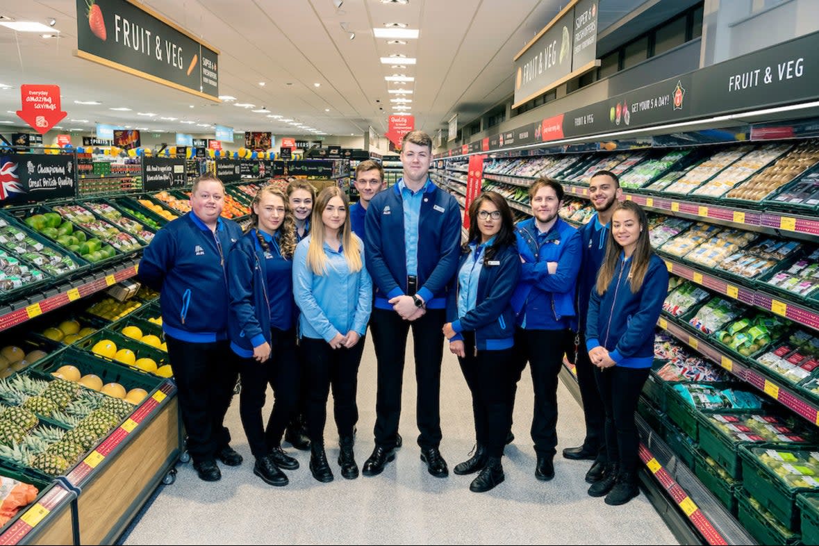 Aldi was named the best Corporate Employer  (RICHARD GRANGE / UNP (United National Photographers))