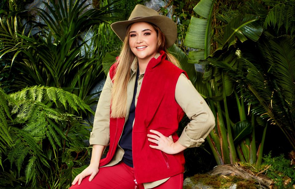 Jacqueline Jossa wants to show her true personality in the jungle (Credit: ITV)