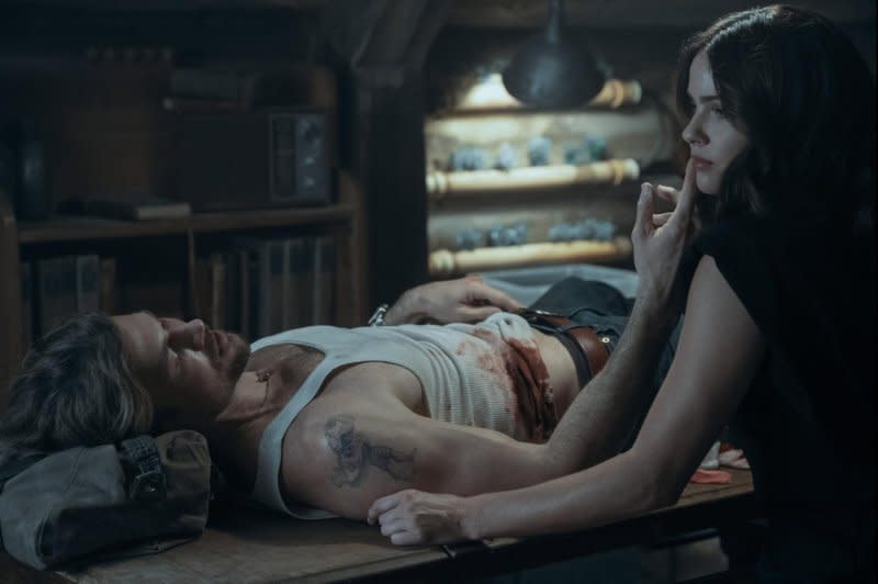 Nick Zano and Shelley Hennig star in "Obliterated." Photo courtesy of Netflix