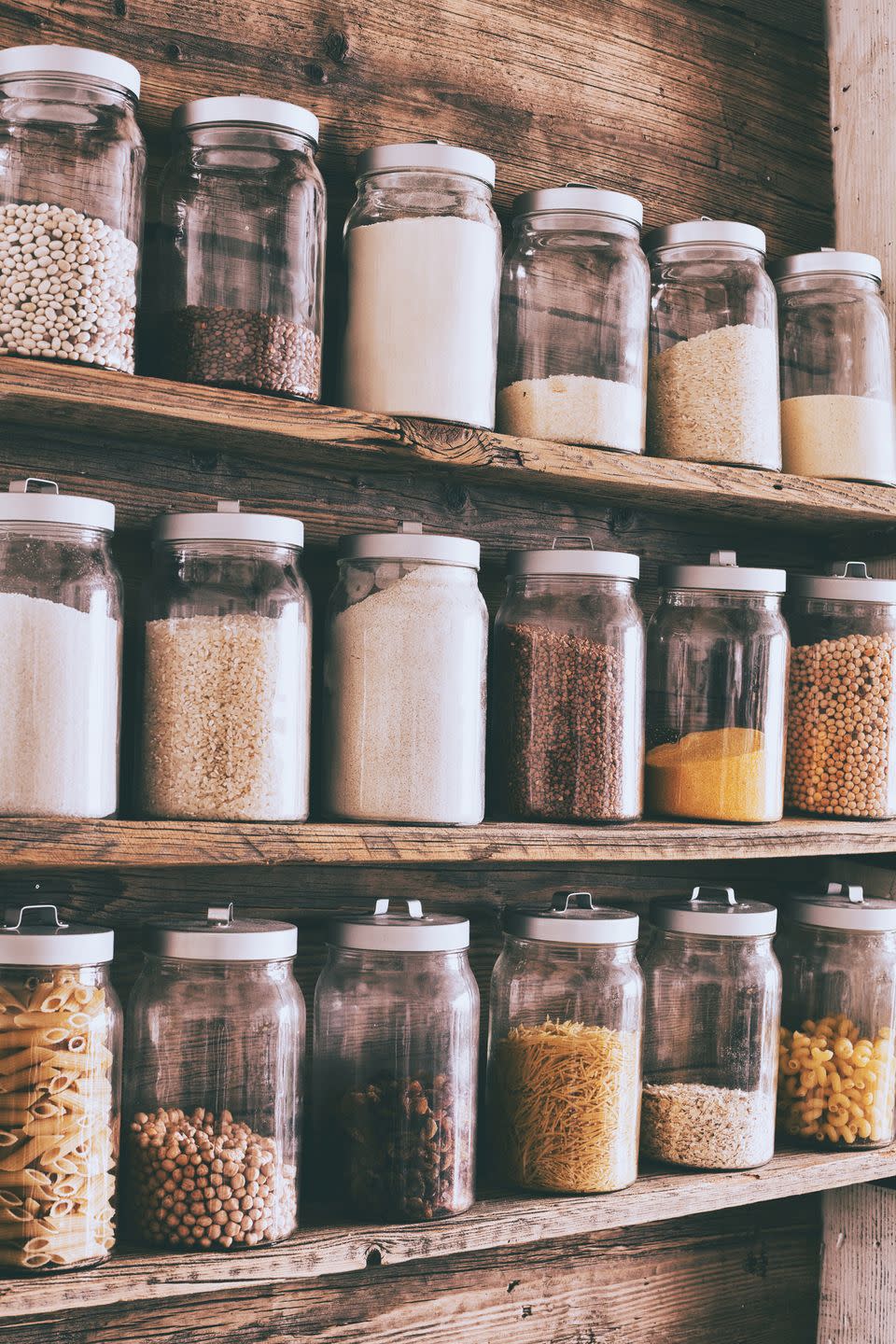 Organize your kitchen in a way that makes sense.