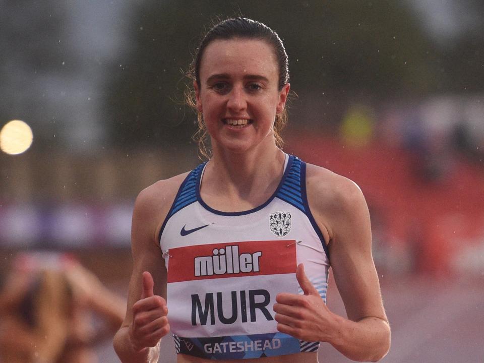 Laura Muir is one of Britain’s leading stars in middle-distance running (Getty)