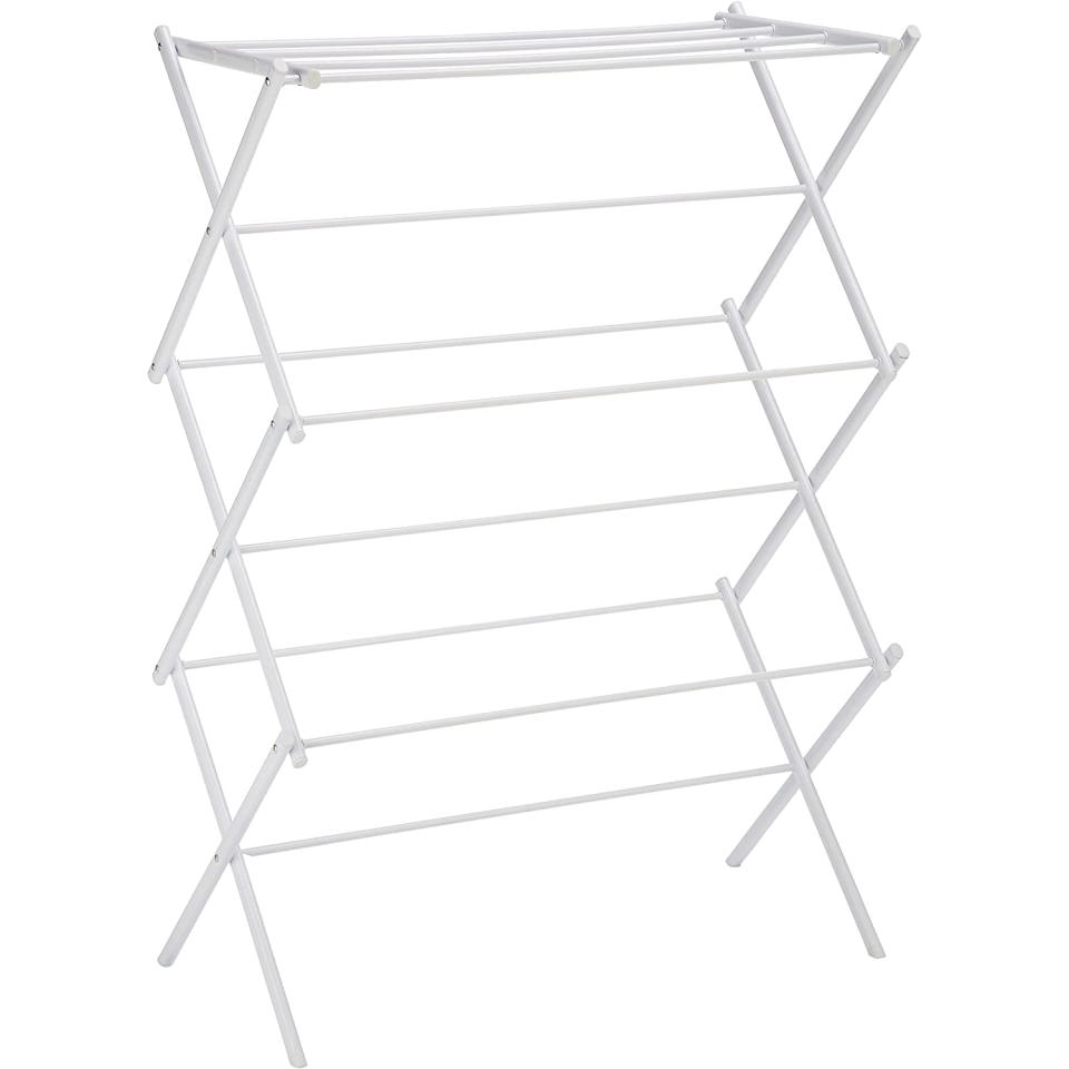 Amazon basics laundry rack