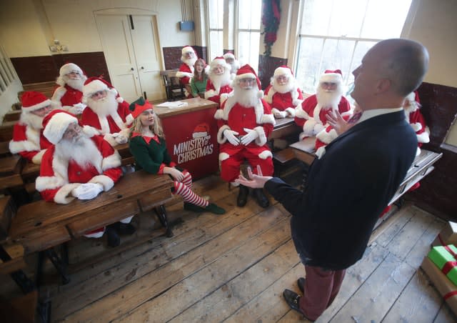 Ministry of Fun Santa School photocall