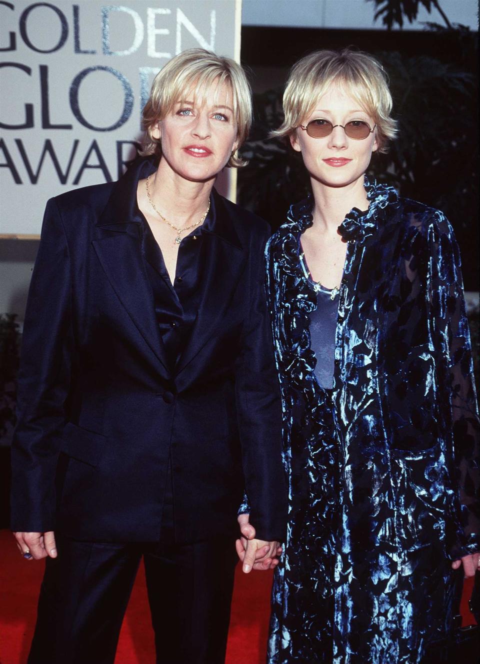 Ellen DeGeneres and Anne Heche