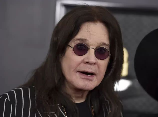 Osbourne arrives at the 62nd annual Grammy Awards at the Staples Center on Jan. 26, 2020, in Los Angeles. 