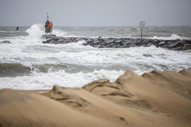 Southern East Coast hit by flooding as Ophelia weakens to tropical  depression and moves north –