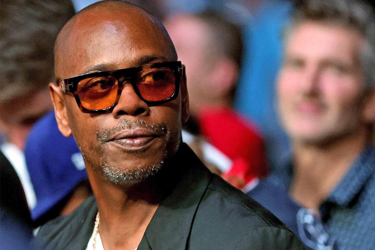 LAS VEGAS, NEVADA - JULY 10: Dave Chappelle looks on during UFC 264: Poirier v McGregor 3 at T-Mobile Arena on July 10, 2021 in Las Vegas, Nevada. (Photo by Stacy Revere/Getty Images)