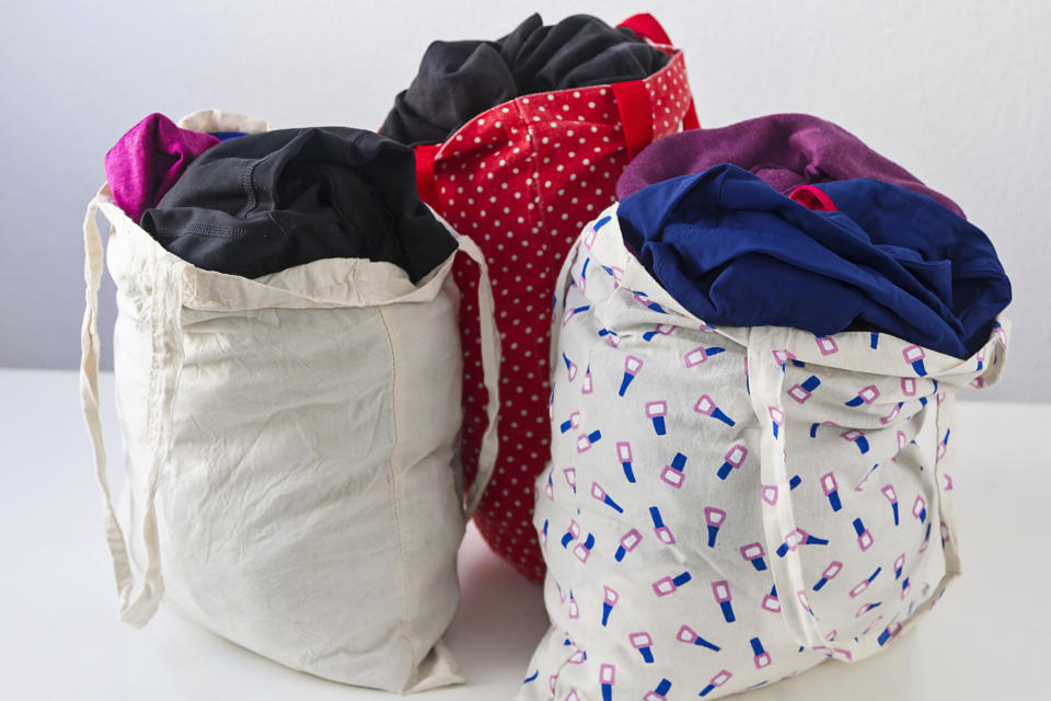 Sac de linge sale ( crédit : getty image)