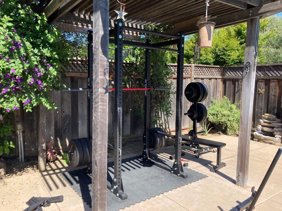 Outdoor home gym reddit