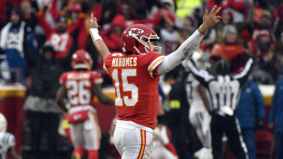 Patrick Mahomes was an unfair fantasy weapon in 2018. How early is too early next year? (AP)