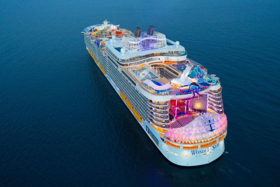 Royal Caribbean Group reported weeks of record bookings recently.