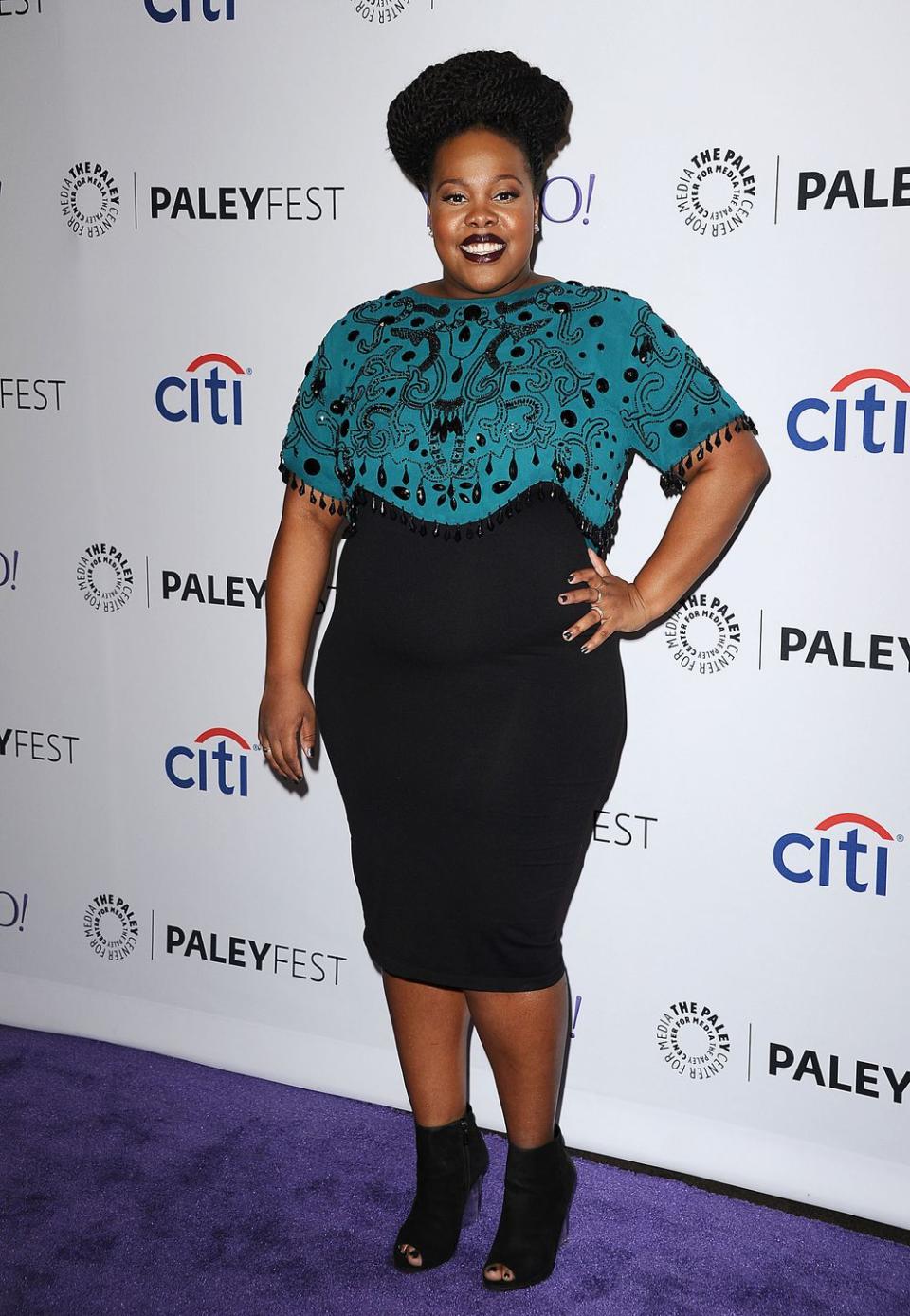 Now: Amber Riley