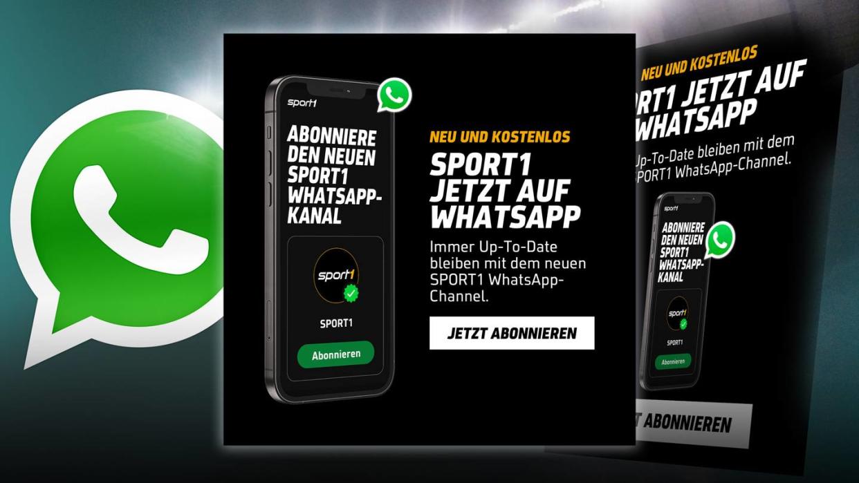 SPORT1 jetzt auch bei WhatsApp