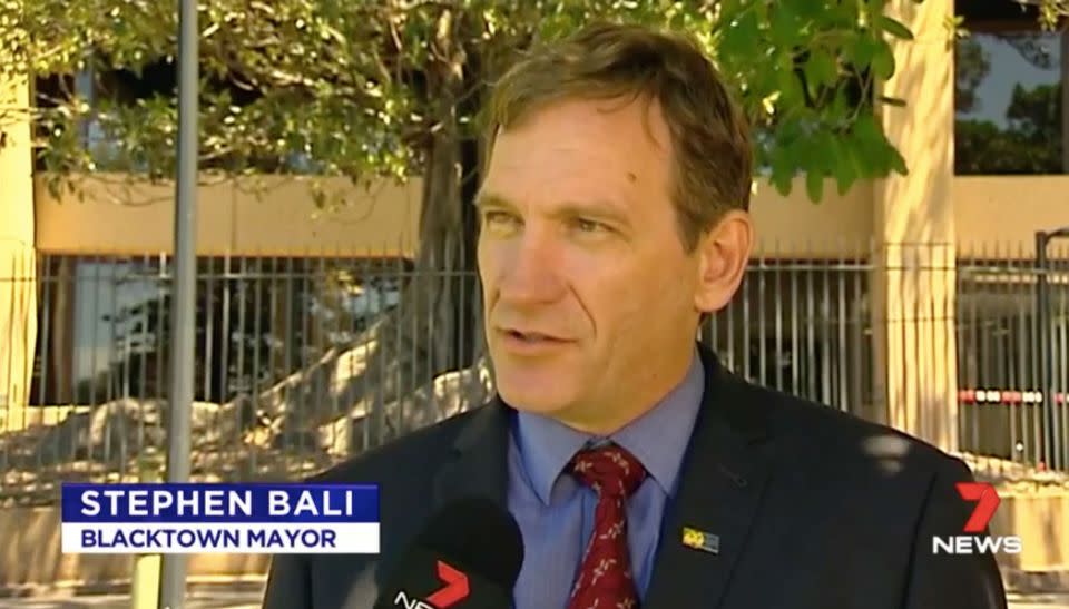 Blacktown mayor Stephen Bali called the criticisms 