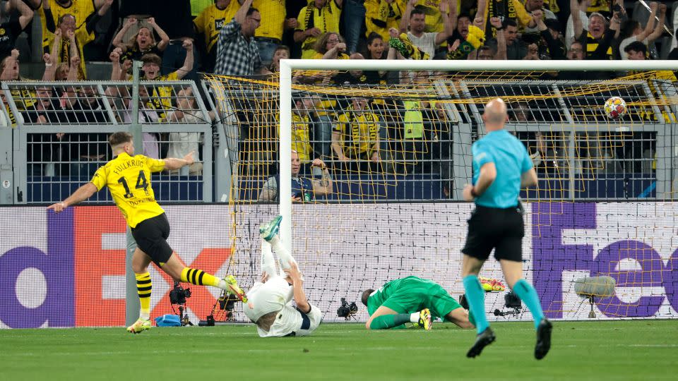 Füllkrug scored the only goal of the game against PSG. - Jean Catuffe/DPPI/Shutterstock