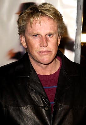 Gary Busey at the Hollywood premiere of Dreamworks' Catch Me If You Can