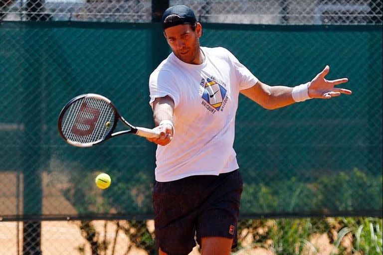 Entrenamiento de Juan Martín del Potro