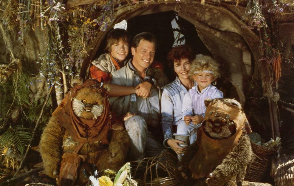 Spin-off movie that stunk: Ewoks: Caravan of Courage