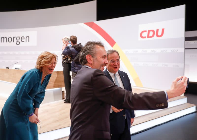 FILE PHOTO: CDU party elects its new leader in Berlin