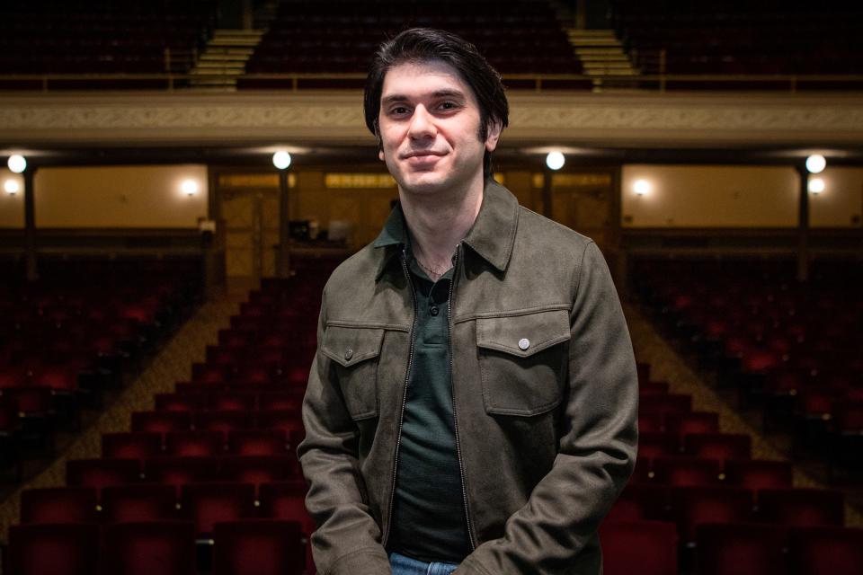Aram Demirjian is beginning his eighth season as the Knoxville Symphony Orchestra conductor. He believes that symphonic music is for everyone, regardless of background, because the shared musical experiences connects audiences together.