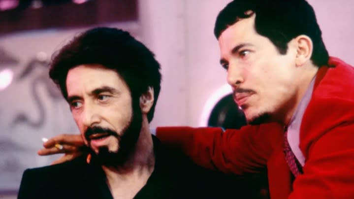 Al Pacino and John Leguizamo in Carlito's Way.