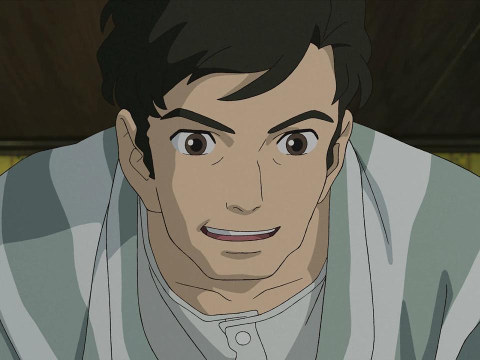 Shoichi Maki in a screen grab from the boy and the heron