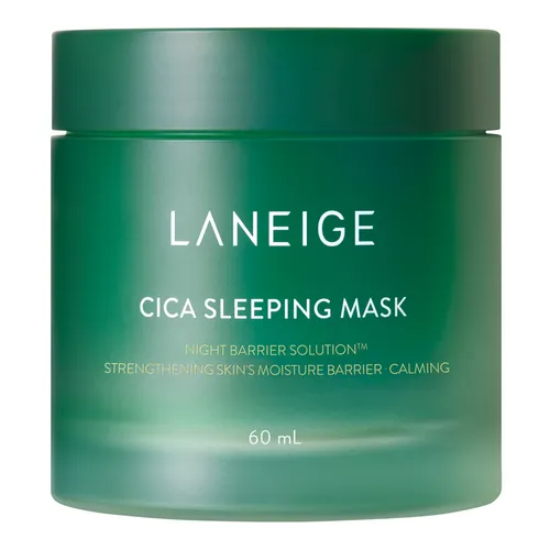 The 60ml Laneige Cica Sleeping Mask’s Fermented Forest Yeast Extract helps soothe, soften, and provides deep nourishment while you sleep. PHOTO: Sephora