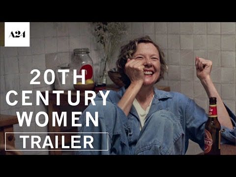 <p>This one-of-a-kind drama follows a single mother working to raise her teenage son in 1979, but it ends up being about so much more than that. With a cast full of familiar faces and a soundtrack that puts every other movie’s to shame, <em>20th Century Women</em> is a movie to be experienced—and it’s just as inspiring as Mom herself.</p><p><a class="link " href="https://www.amazon.com/20th-Century-Women-Annette-Bening/dp/B06XGS4PV9/?tag=syn-yahoo-20&ascsubtag=%5Bartid%7C2141.g.36164765%5Bsrc%7Cyahoo-us" rel="nofollow noopener" target="_blank" data-ylk="slk:Stream Now;elm:context_link;itc:0;sec:content-canvas">Stream Now</a></p><p><a href="https://www.youtube.com/watch?v=6JnFaltqnAY" rel="nofollow noopener" target="_blank" data-ylk="slk:See the original post on Youtube;elm:context_link;itc:0;sec:content-canvas" class="link ">See the original post on Youtube</a></p>