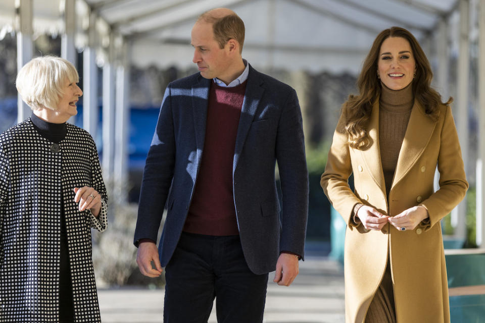 Their Royal Highnesses the Duke and Duchess of Cambridge visit NHS staff and patients at Clitheroe Community Hospital in Lancashire, UK on Jan. 20, 2022. - Credit: News Licensing / MEGA