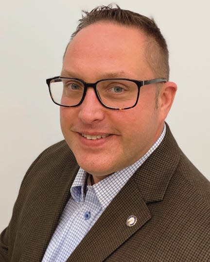 Democrat Jason Piontek of South Bend is running for the St. Joseph County Council seat for District D in the 2024 elections.