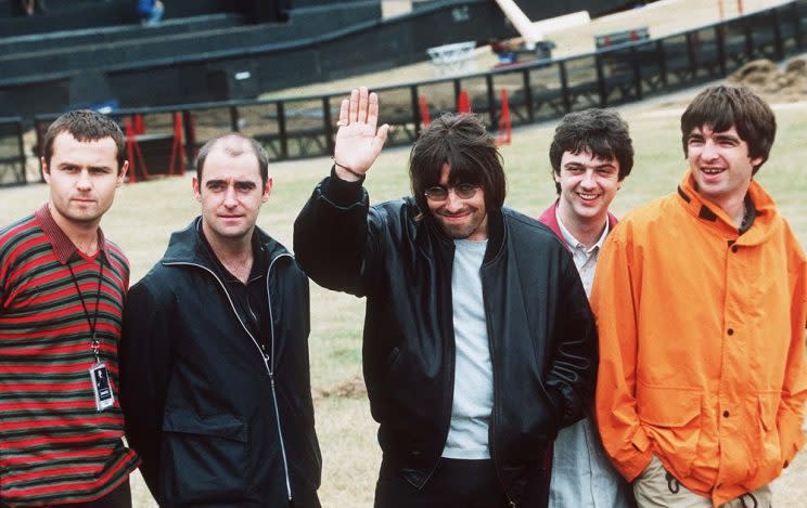 Oasis shot to fame in the 90s Copyright: Rex