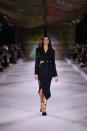 <p>Making her catwalk debut, British-Albanian star Dua Lipa stormed Versace's SS22 runway at Milan Fashion Week.</p><p>Lipa took to <a href="https://www.instagram.com/p/CUOII1vMzHy/" rel="nofollow noopener" target="_blank" data-ylk="slk:Instagram;elm:context_link;itc:0;sec:content-canvas" class="link ">Instagram</a> to share her delight, writing: 'such an honour to open and close the [Versace] show tonight in Milan.'</p><p>'[Donatella Versace] you know i’ll be your Versace girl forever [sic]', the 26 year-old wrote. </p>