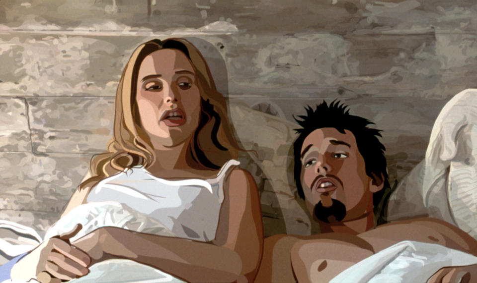 WAKING LIFE, Julie Delpy, Ethan Hawke, 2001, TM & Copyright (c) 20th Century Fox Film Corp. All rights reserved.